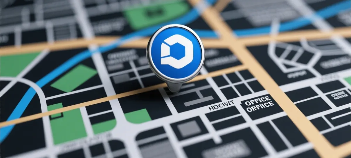 办公地点示意图